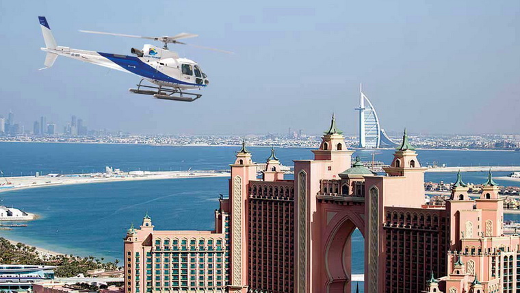 Экскурсия Полет на вертолете в Дубае
