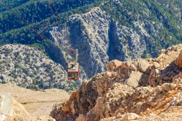 На фуникулере на гору Олимпос: Турция с высоты